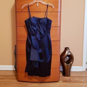 Adrianna Papell strapless cocktail dress